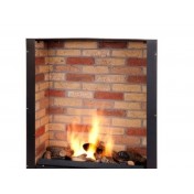 Bio Flame Einsatz gross mit Steinmotiv